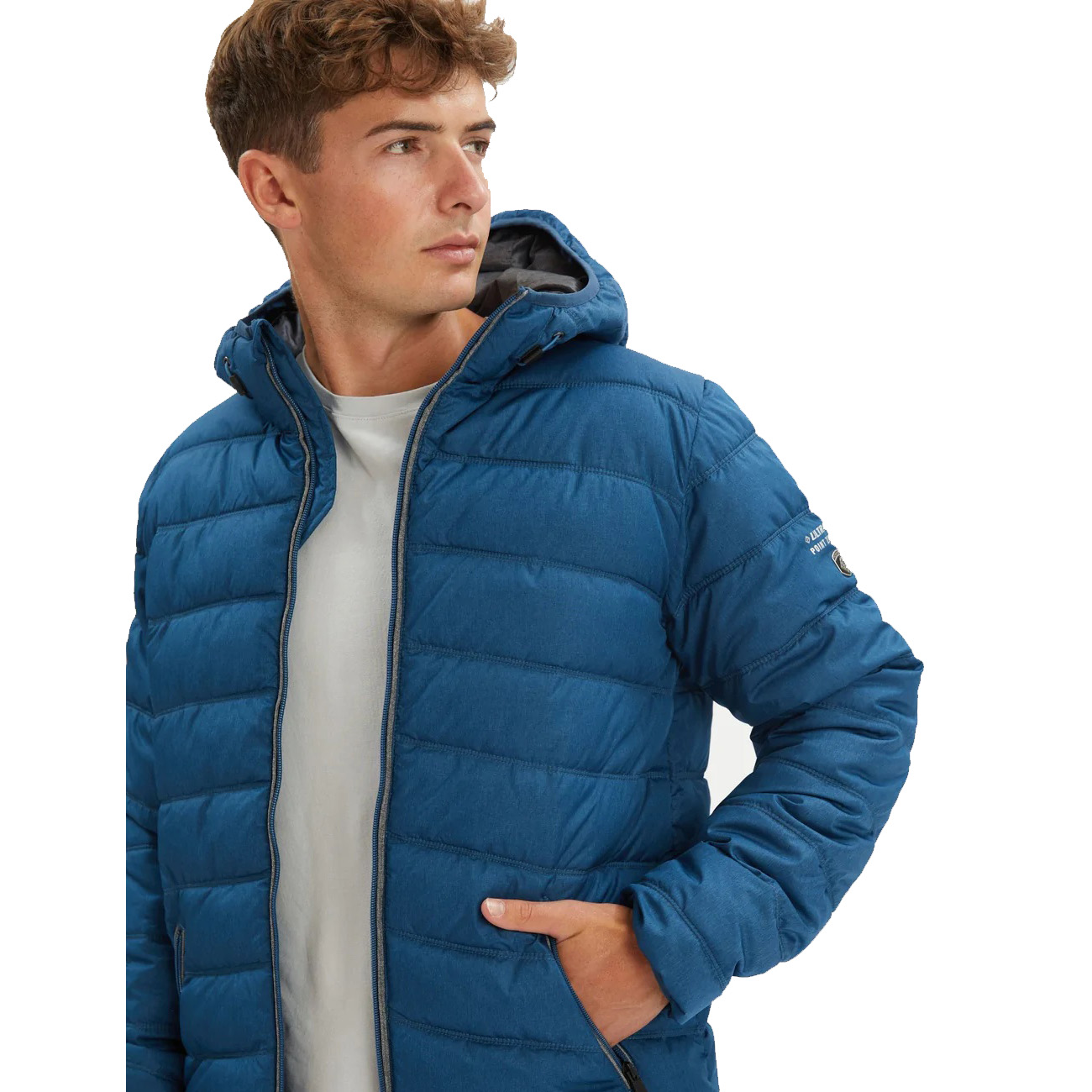 Jachetă împachetabilă Beltline steel melange Jachetă împachetabilă Beltline steel melange