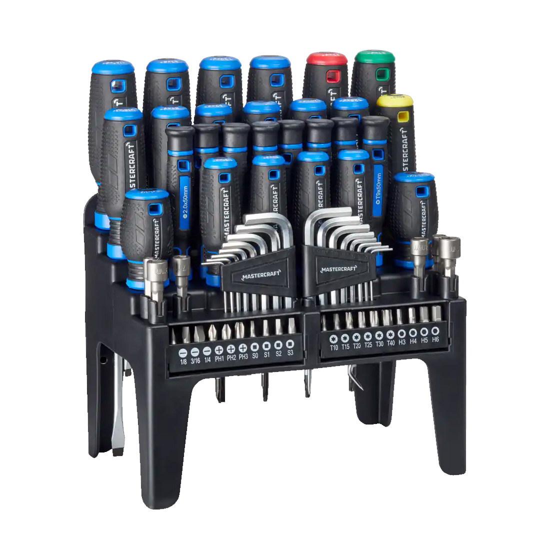 Set 69 șurubelnițe Mastercraft