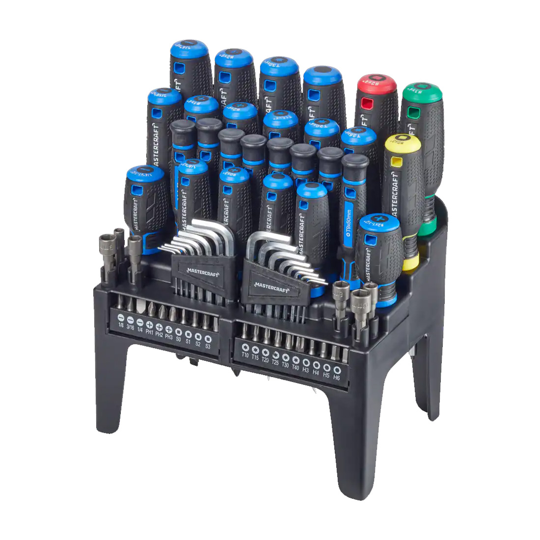 Set 69 șurubelnițe Mastercraft