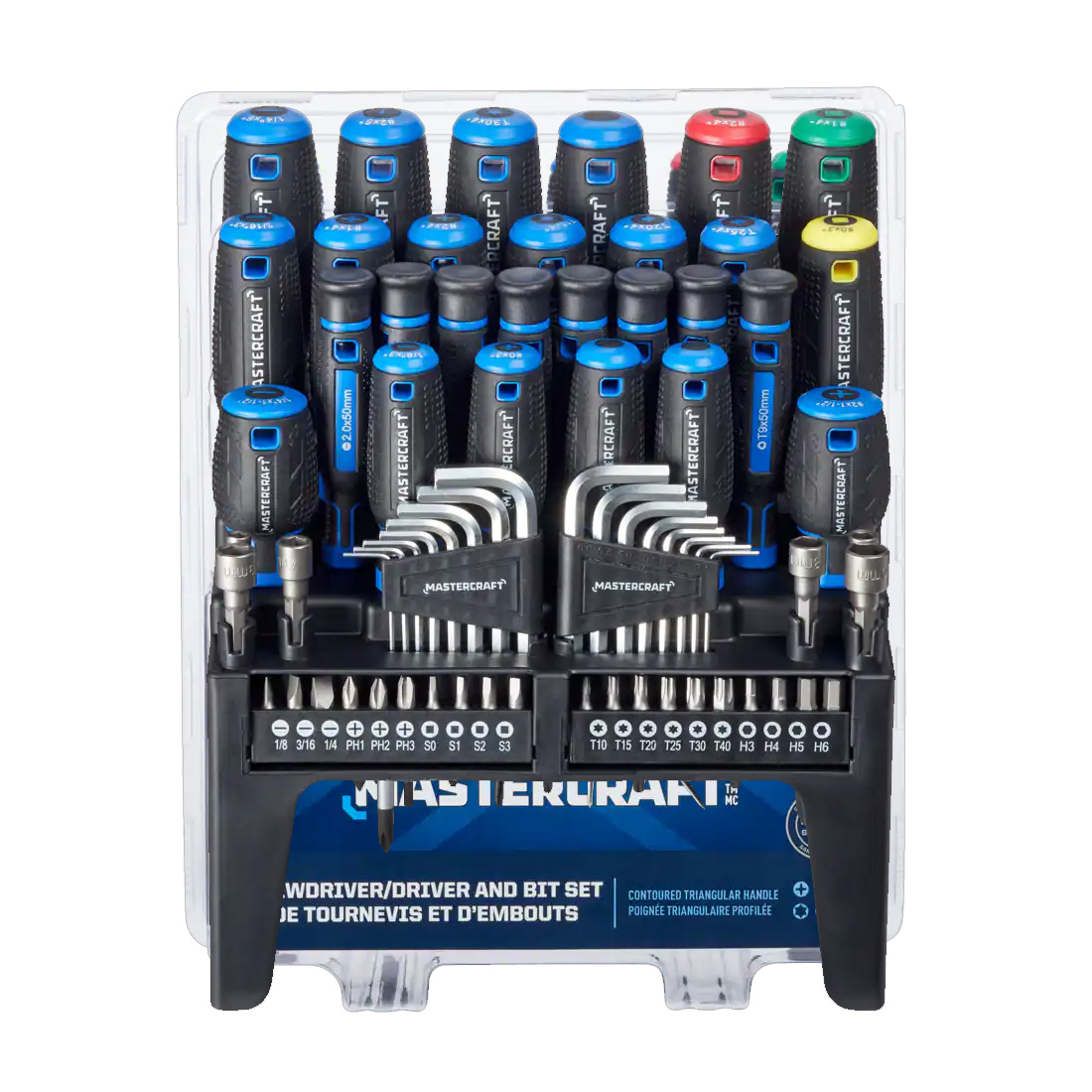 Set 69 șurubelnițe Mastercraft